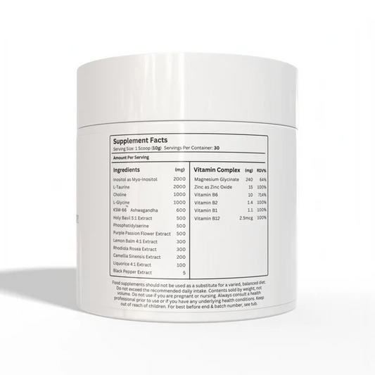 Apex Formulas Stress Recovery 300g – Calm, Focus & Adaptogen Support, Ashwagandha + Magnesium