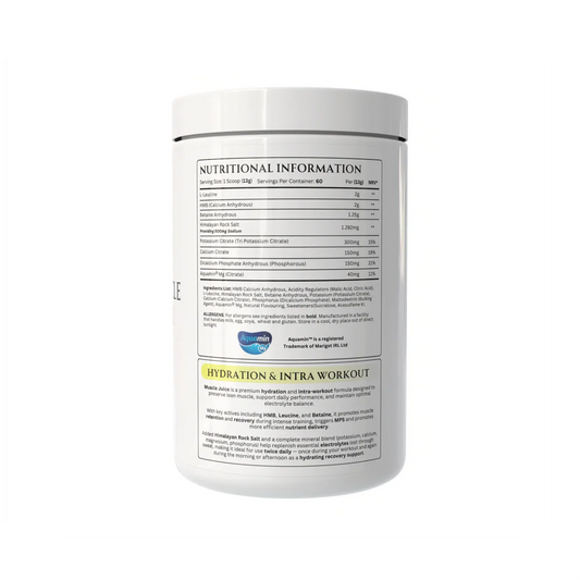 Apex Formulas Muscle Juice 780g – Intra-Workout Performance Formula | Hydration, Endurance & Recovery
