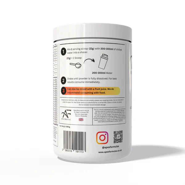 Apex Formulas Morning Ritual 660g – Daily Greens & Wellness Blend | Energy, Digestion & Immunity Support