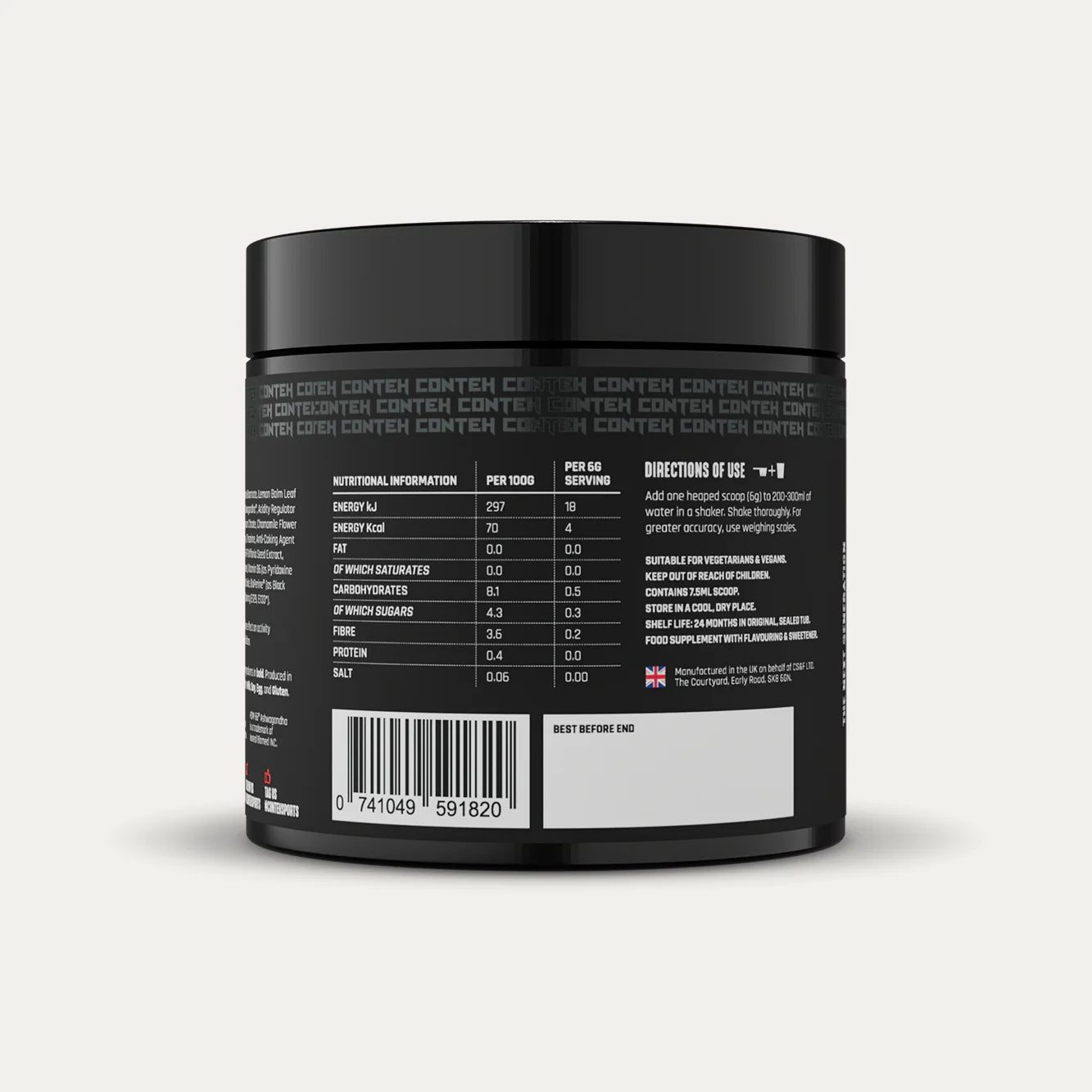 Conteh Sports Supreme Sleep – Night-Time Recovery & Relaxation Formula | 30 Servings