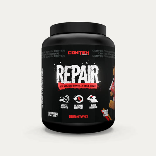 Conteh Sports Repair Whey 1.98kg – Premium Whey Protein Blend | Muscle Growth & Recovery