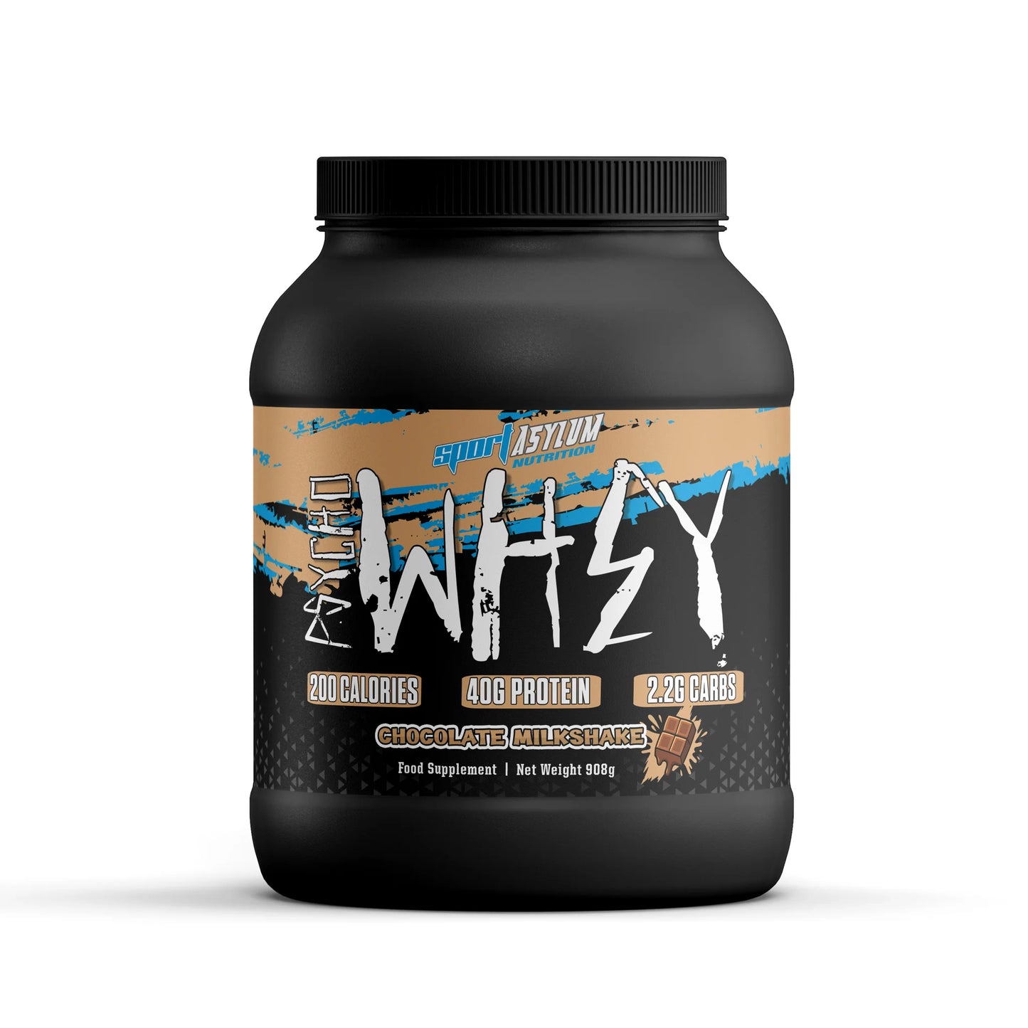 Sport Asylum Psycho Whey 908 g – High-Protein Milkshake Blend (40 g Protein per Scoop)