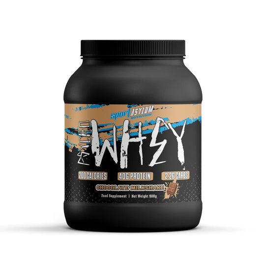 Sport Asylum Psycho Whey 908 g – High-Protein Milkshake Blend (40 g Protein per Scoop)