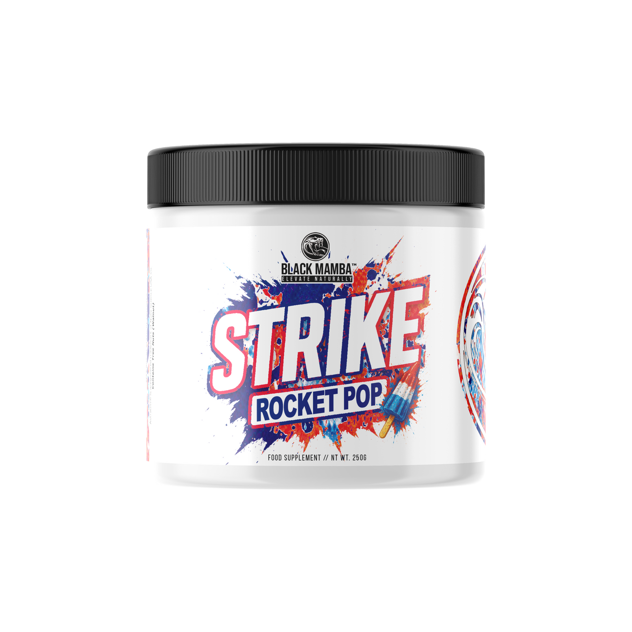 Black Mamba Strike 315g – High-Stim Pre-Workout | Energy, Focus & Intense Performance