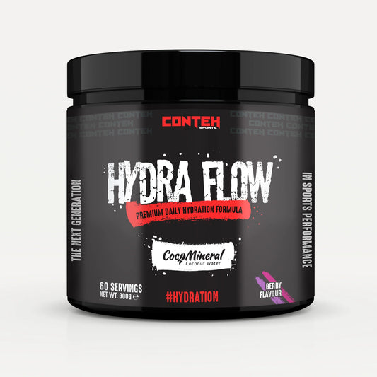 Conteh Sports Hydra Flow 300g – Electrolyte & Hydration Formula | 60 Servings
