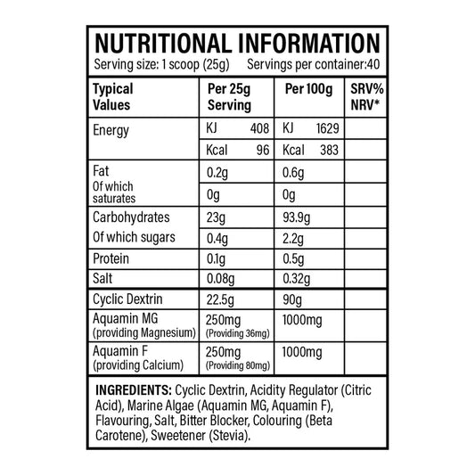 Trained By JP Performance Fuel Intra Workout 1kg – Cyclic Dextrin & Electrolyte Hydration | Berry Blast