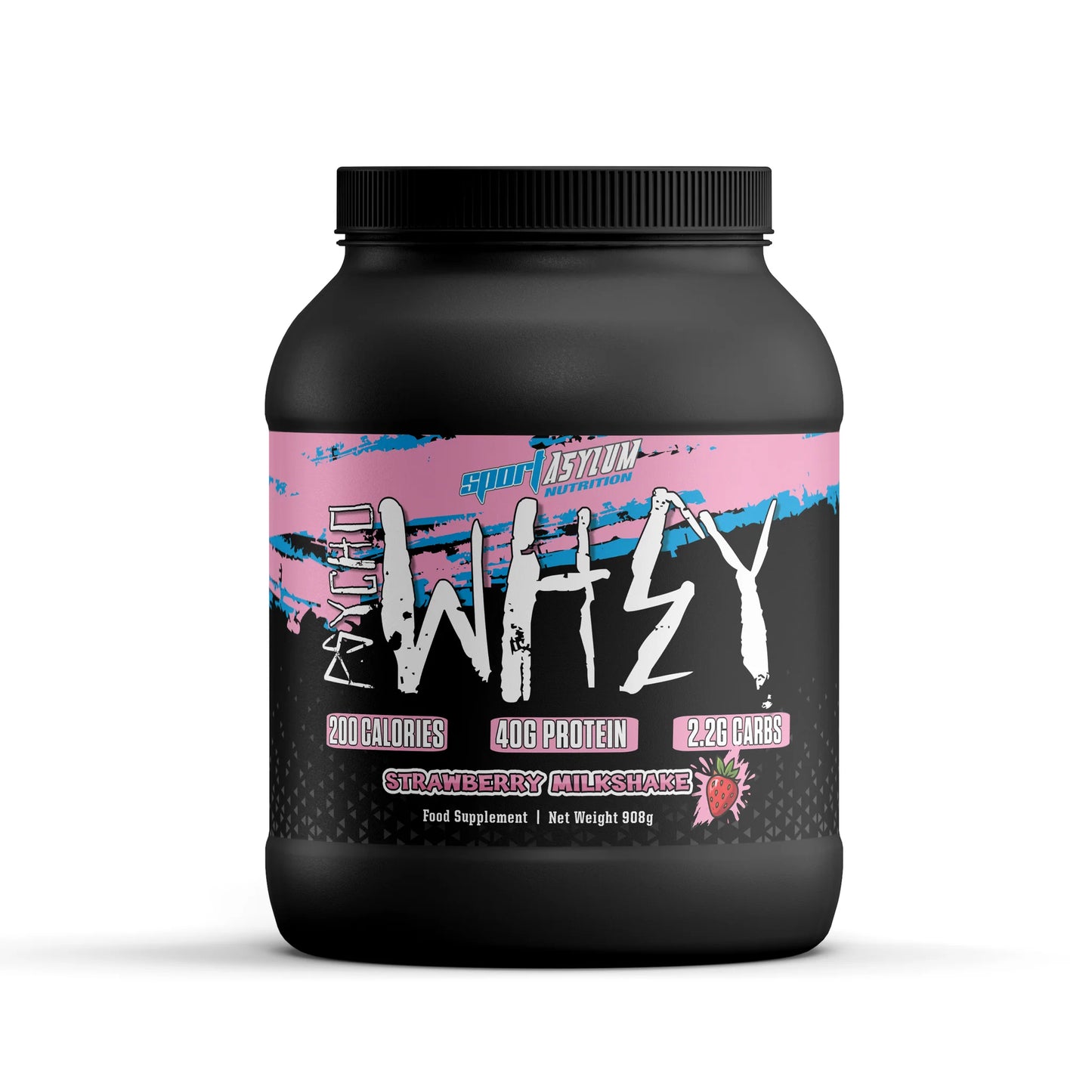 Sport Asylum Psycho Whey 908 g – High-Protein Milkshake Blend (40 g Protein per Scoop)