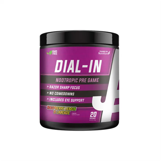 Trained by JP Dial In Nootropic 240g – Focus, Energy & Cognitive Performance Formula