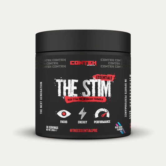 Conteh Sports The Stim 255g – Extreme Pre-Workout | 30 Servings for Energy & Focus