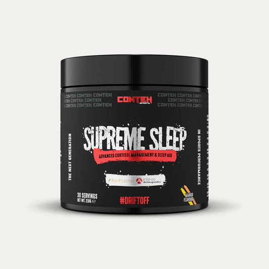 Conteh Sports Supreme Sleep – Night-Time Recovery & Relaxation Formula | 30 Servings