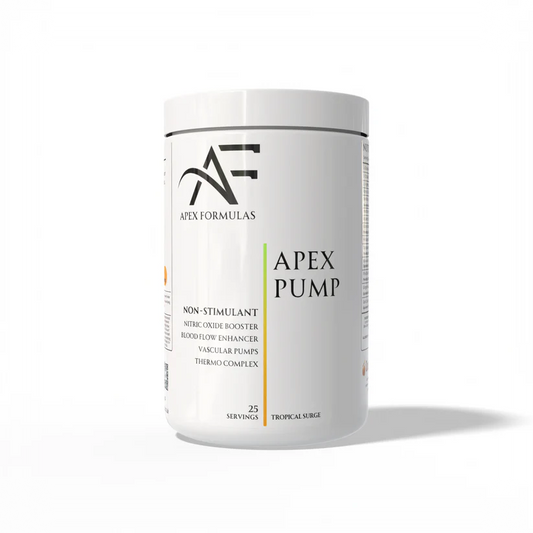 Apex Formulas Apex Pump 625g – Stim-Free Pump Pre-Workout | Performance, Focus & Vascularity