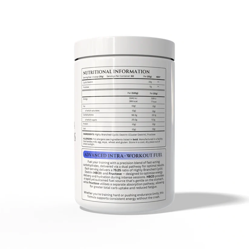 Apex Formulas Intra Carbs 1.2kg | HBCD & Fructose Intra Workout Carbs