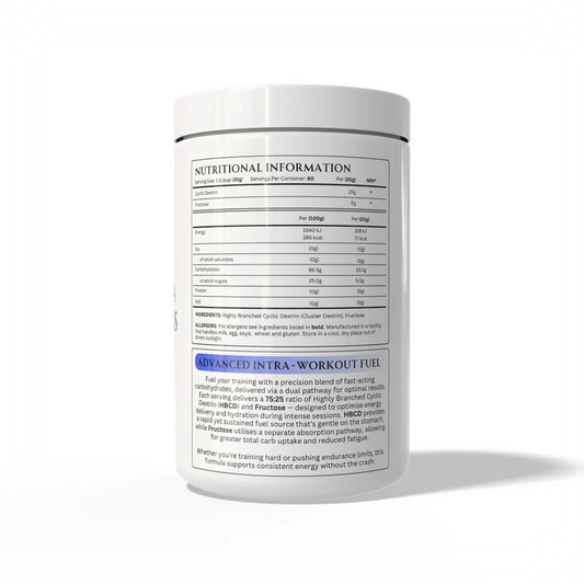 Apex Formulas Intra Carbs 1.2kg | HBCD & Fructose Intra Workout Carbs