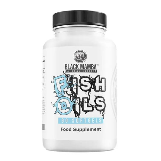Black Mamba Fish Oil 550mg Omega 3 – 90 Softgels | Daily EPA & DHA Support