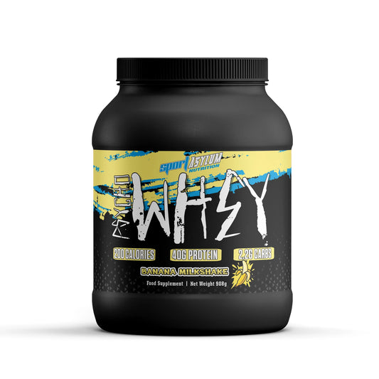 Sport Asylum Psycho Whey 908 g – High-Protein Milkshake Blend (40 g Protein per Scoop)