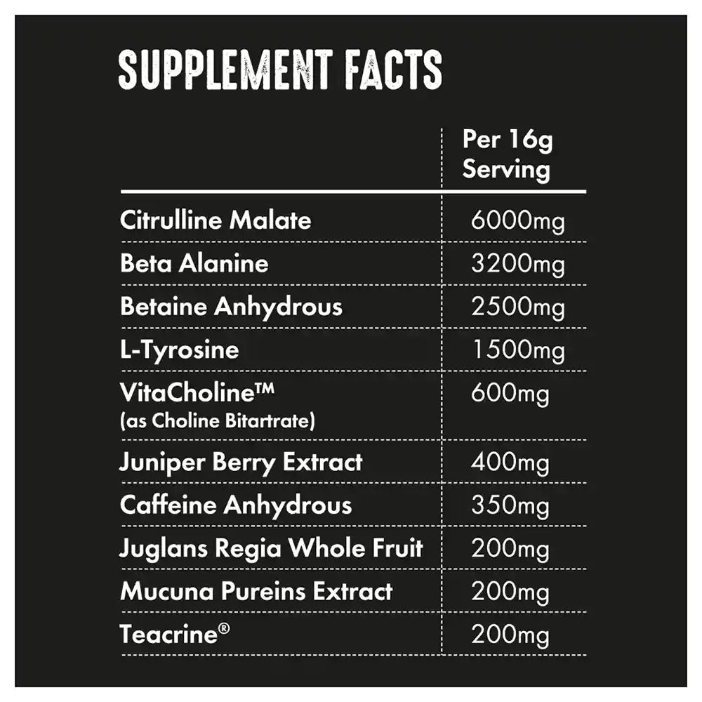Conteh Sports Conviction Elite Pre-Workout 375g (25 Servings)