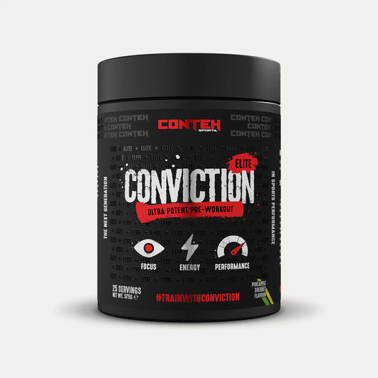 Conteh Sports Conviction Elite Pre-Workout 375g (25 Servings)