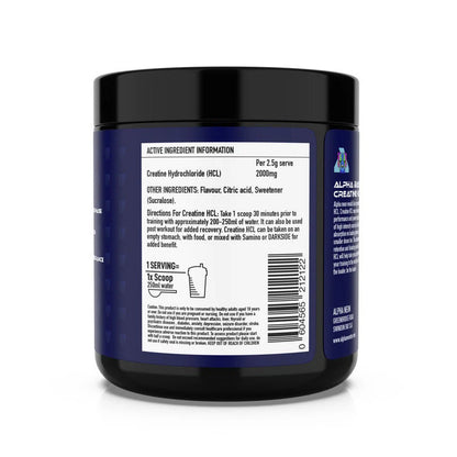Alpha Neon Creatine HCL 225g – High-Absorption Creatine | Strength, Power & Performance