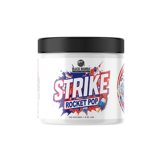 Black Mamba Strike 315g – High-Stim Pre-Workout | Energy, Focus & Intense Performance
