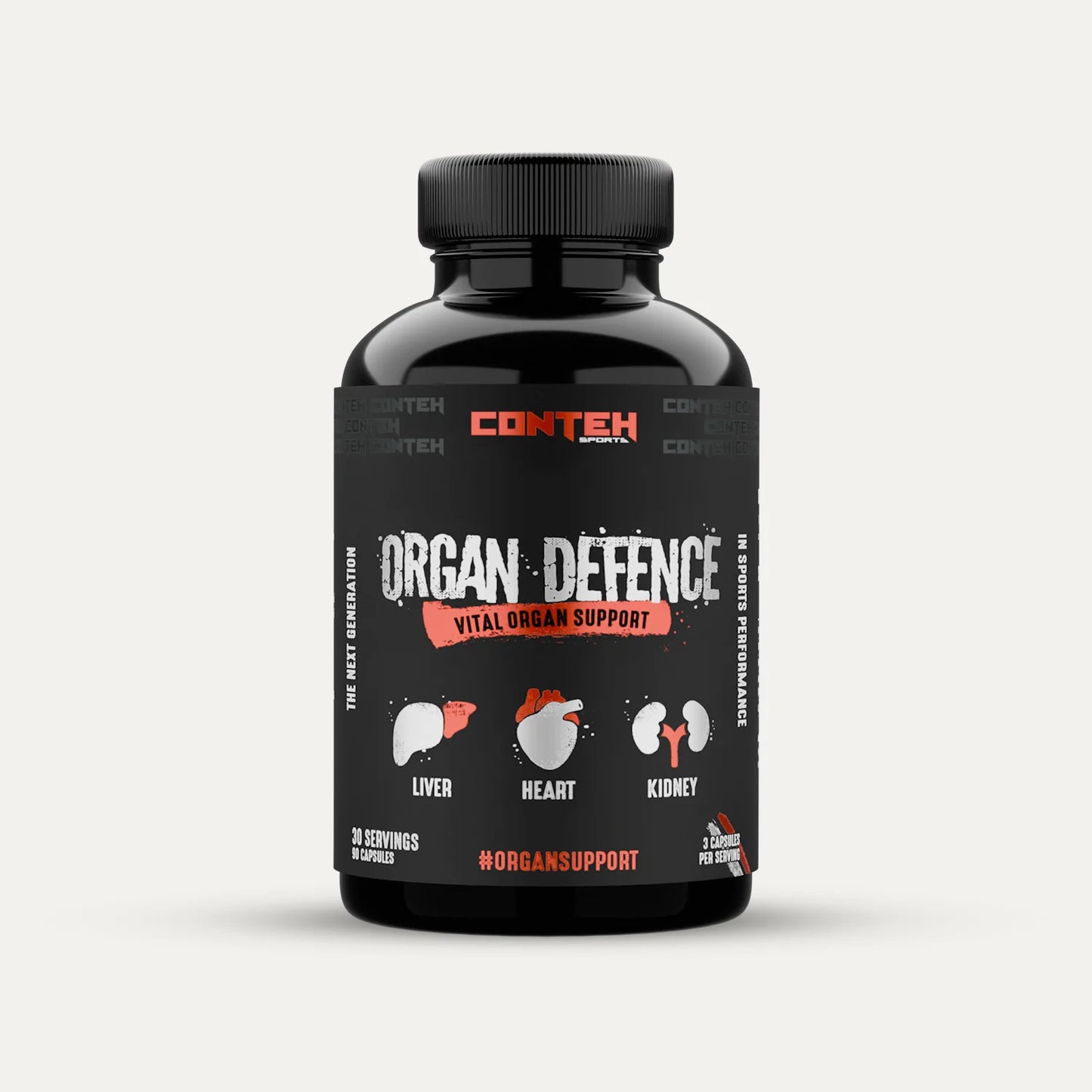 Conteh Sports Organ Defence – Advanced Organ Health Support | Liver, Kidney & Heart Protection