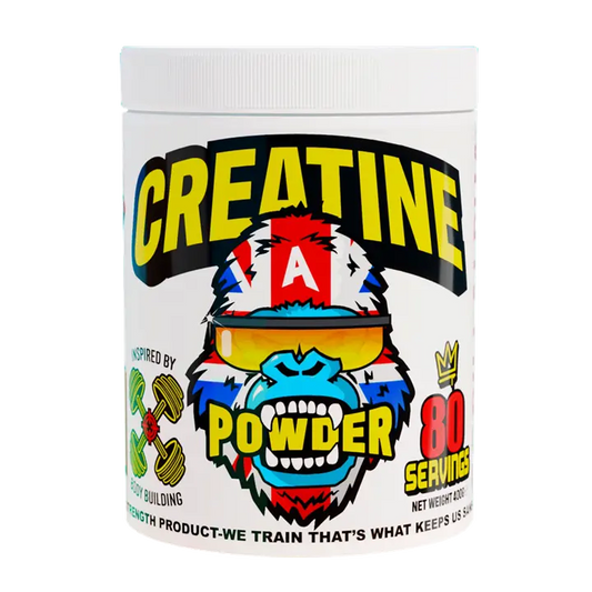 Gorillalpha 100% Pure Micronised Creatine Monohydrate – 100 Servings | Strength & Performance