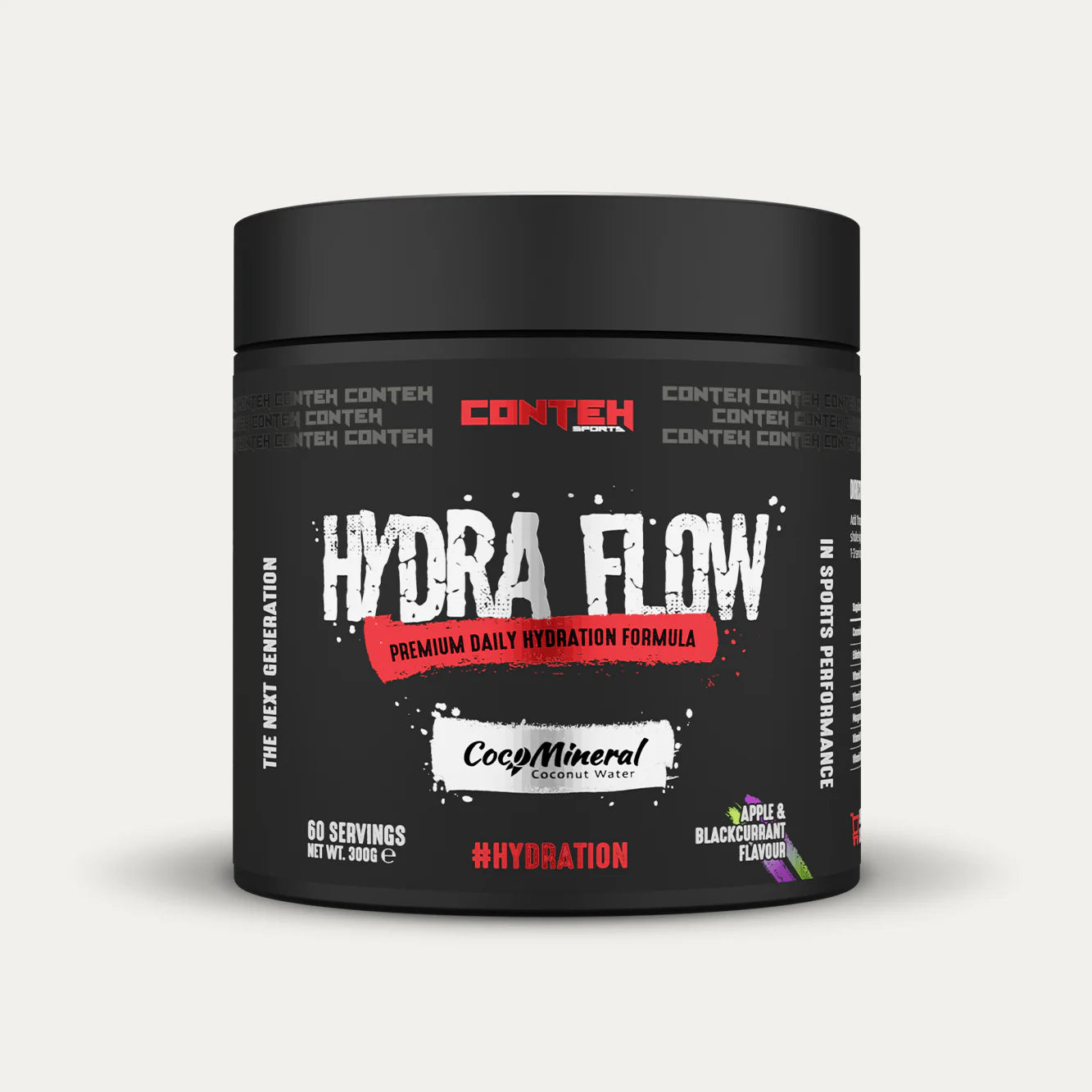 Conteh Sports Hydra Flow 300g – Electrolyte & Hydration Formula | 60 Servings