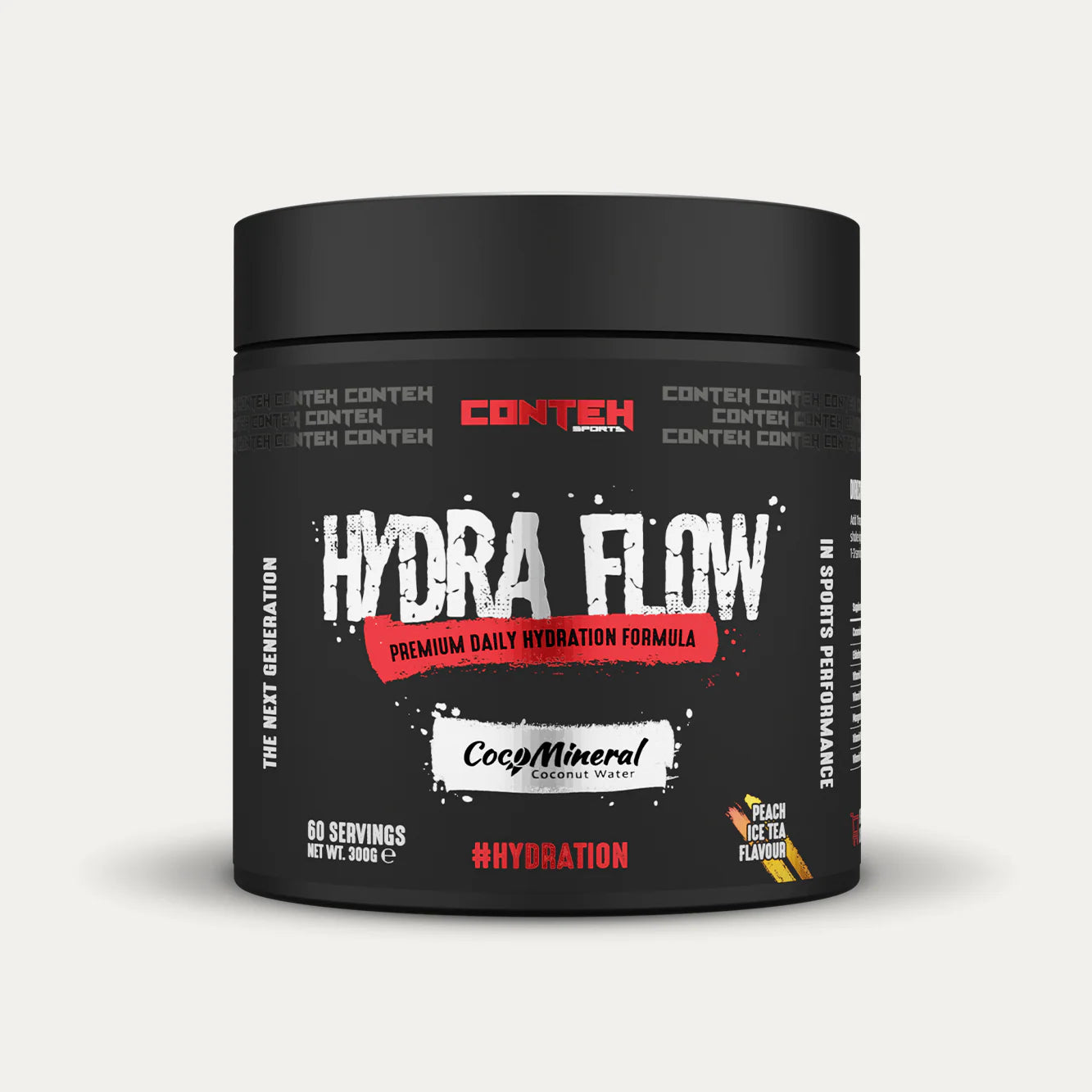 Conteh Sports Hydra Flow 300g – Electrolyte & Hydration Formula | 60 Servings