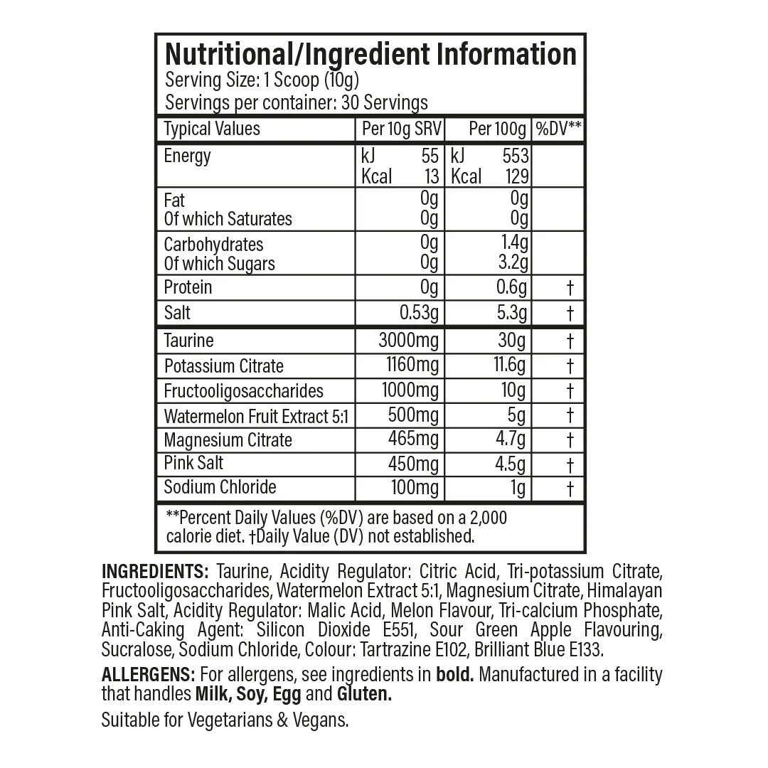Trained by JP Hydration 300g – Electrolyte & Performance Support | Stay Hydrated & Recovered