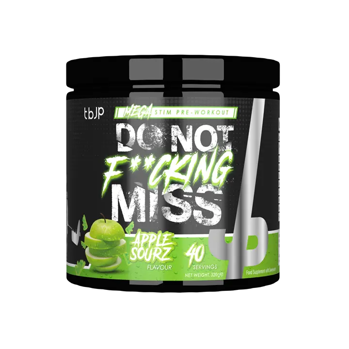 Trained by JP DNFM 320g – High-Stim Pre-Workout | Energy, Focus & Performance Formula