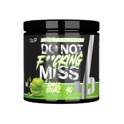 Trained by JP DNFM 320g – High-Stim Pre-Workout | Energy, Focus & Performance Formula