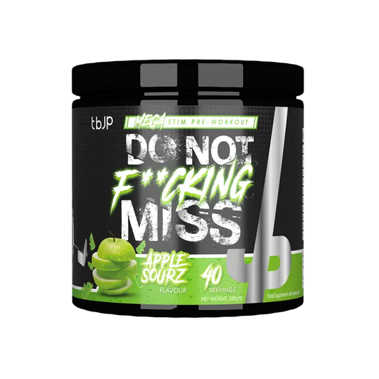 Trained by JP DNFM 320g – High-Stim Pre-Workout | Energy, Focus & Performance Formula