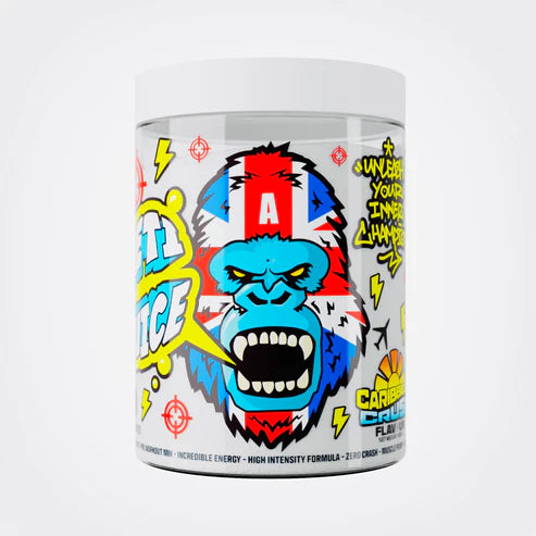 Gorillalpha Yeti Juice 480g – High-Stim Pre-Workout | 40 Servings for Energy & Focus