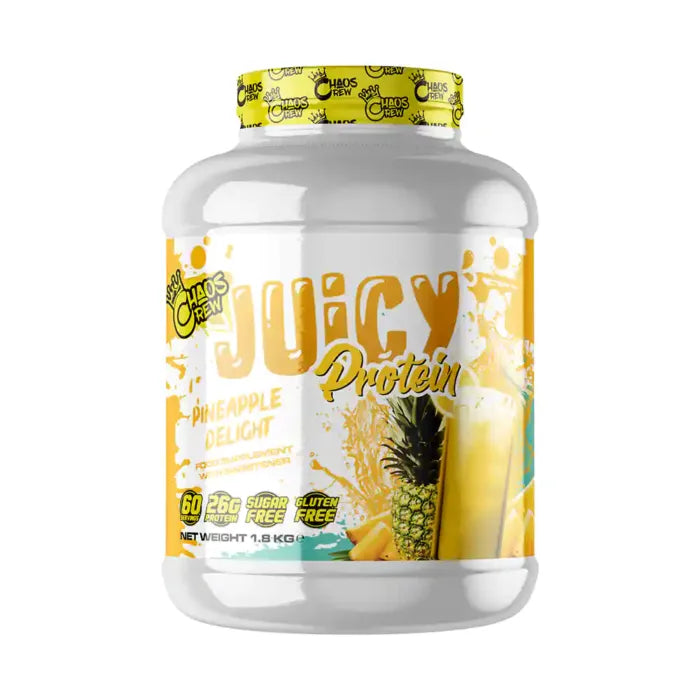 Chaos Crew Juicy Protein (Clear Whey Isolate) – 1.8kg & 600g | Refreshing High-Protein Drink