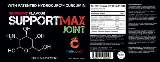 Strom Sports SupportMAX Joint – Advanced Joint Support with HydroCurc® (160 Caps - 40 Servings)