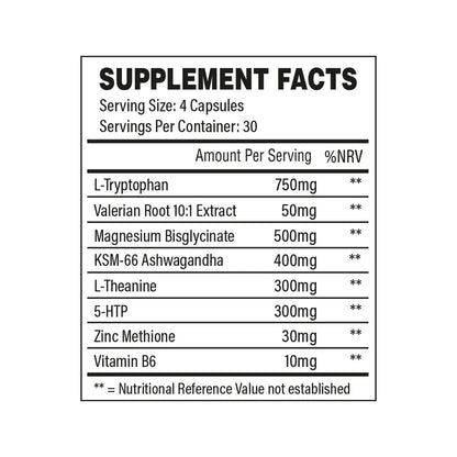 Trained By JP Dream Sleep – Advanced Night-Time Recovery Formula (120 Capsules)
