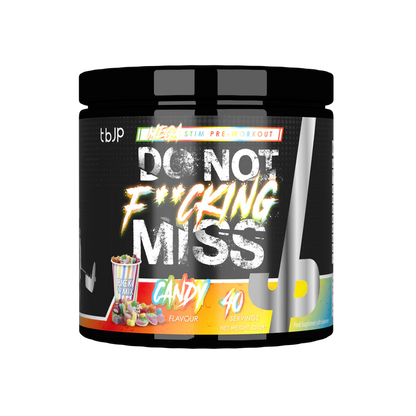 Trained by JP DNFM 320g – High-Stim Pre-Workout | Energy, Focus & Performance Formula