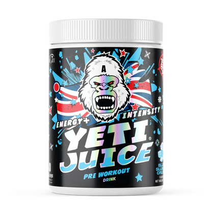 Gorillalpha Yeti Juice 480g – High-Stim Pre-Workout | 40 Servings for Energy & Focus