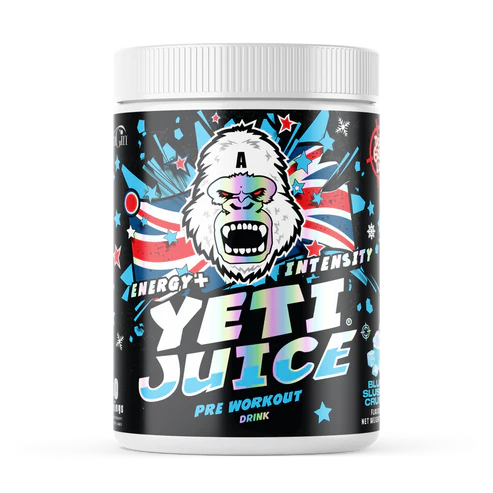 Gorillalpha Yeti Juice 480g – High-Stim Pre-Workout | 40 Servings for Energy & Focus