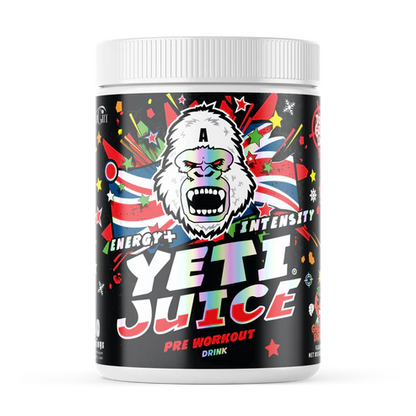 Gorillalpha Yeti Juice 480g – High-Stim Pre-Workout | 40 Servings for Energy & Focus
