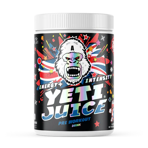 Gorillalpha Yeti Juice 480g – High-Stim Pre-Workout | 40 Servings for Energy & Focus